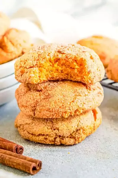 Pumpkin Snickerdoodles chewy Fluffy Pumpkin Snickerdoodles (chewy + Fluffy!)