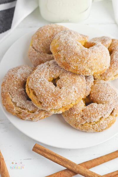 Pumpkin Donuts In The Air Fryer Pumpkin Donuts In The Air Fryer