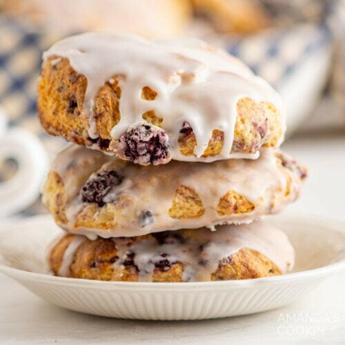 Blackberry Scones Blackberry Scones