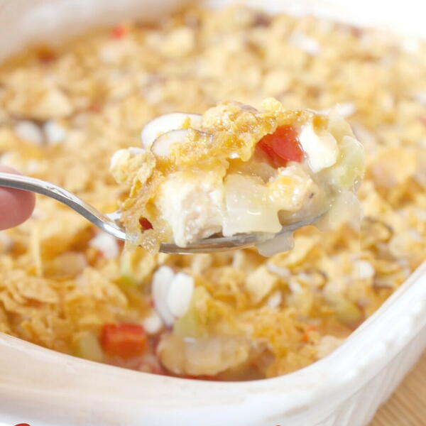 Easy Hot Chicken Salad Casserole Easy Hot Chicken Salad Casserole