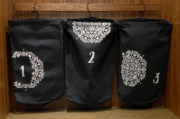 Organize With Hanging Laundry Bags Organize With Hanging Laundry Bags