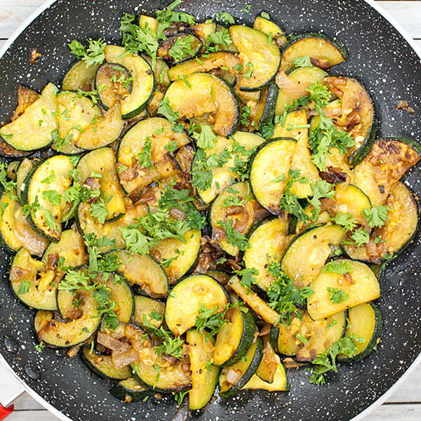 Garlic Onion Sauteed Zucchini Garlic Onion Sauteed Zucchini