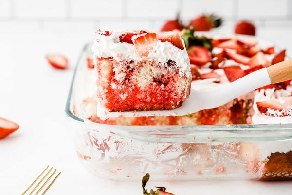 Strawberry Poke Cake The Perfect Dessert Strawberry Poke Cake: The Perfect Dessert
