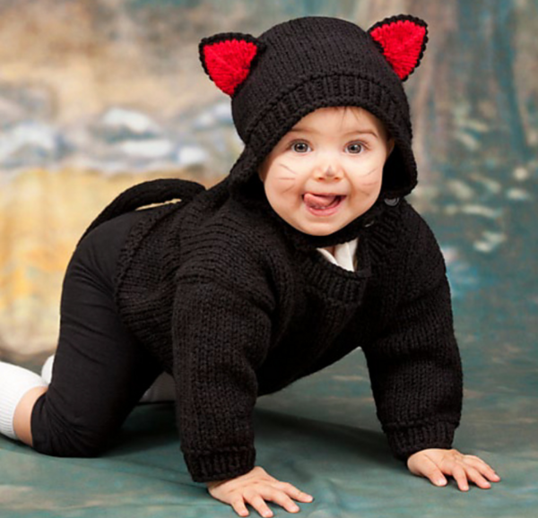 Baby Black Cat Costume Baby Black Cat Costume