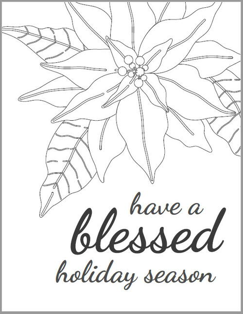 Farmhouse Have a Blessed Holiday Season Printable Wall Art Farmhouse Have a Blessed Holiday Season Printable Wall Art