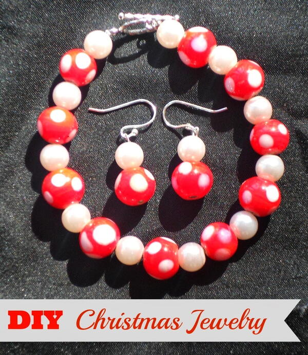 Diy Christmas Jewelry Or Handmade Christmas Gifts - Christmas Bling!