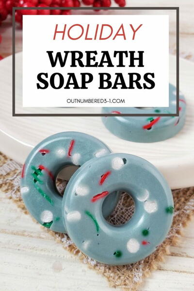 Christmas Wreath Homemade Soap Recipe Christmas Wreath Homemade Soap Recipe