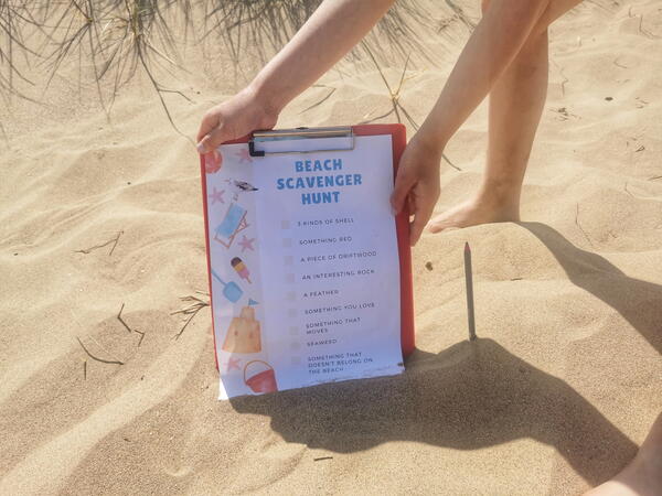 Free Printable Beach Scavenger Hunt Free Printable Beach Scavenger Hunt