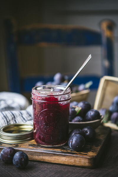 Damson Plum Preserves Damson Plum Preserves