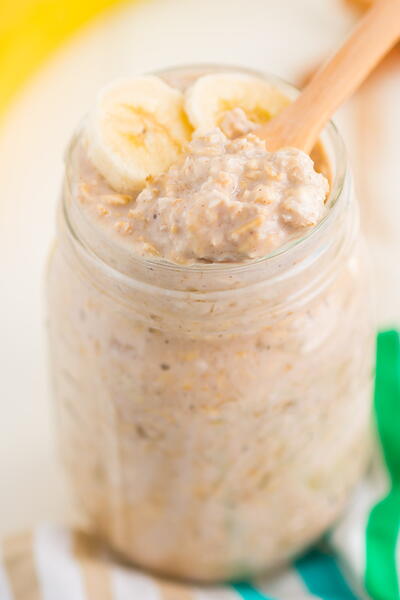Banana Overnight Oats Banana Overnight Oats
