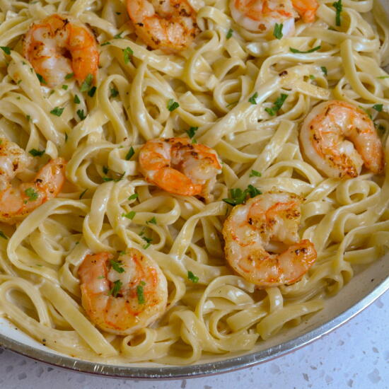 Shrimp Alfredo Shrimp Alfredo