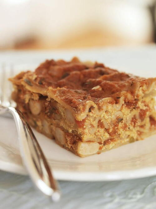 Vegan Slow Cooker Pumpkin Lasagna Vegan Slow Cooker Pumpkin Lasagna