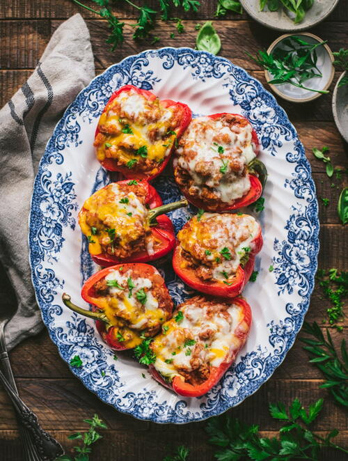 Ground Turkey Stuffed Peppers Ground Turkey Stuffed Peppers