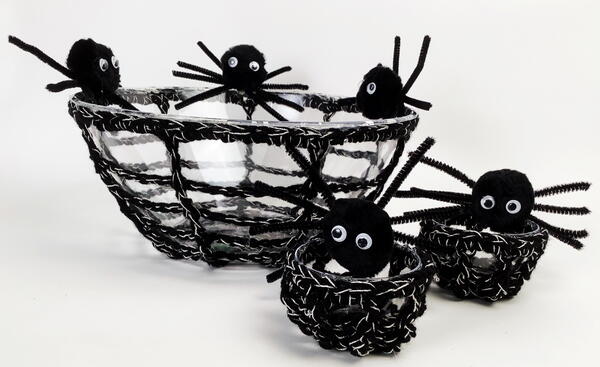 Halloween Spider Snack Bowl And Cup Set Halloween Spider Snack Bowl And Cup Set