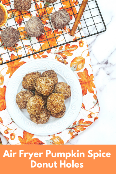 Air Fryer Pumpkin Spice Donut Holes Air Fryer Pumpkin Spice Donut Holes