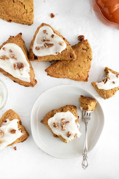 Pumpkin Brown Butter Scones Pumpkin Brown Butter Scones