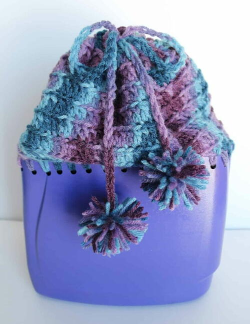 Purple Durable Tote Bag Purple Durable Tote Bag