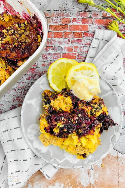 Easy Blackberry Cobbler Easy Blackberry Cobbler