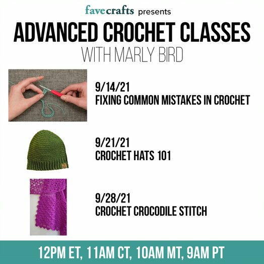 Advanced Crochet with Marly Bird - CLASS BUNDLE Advanced Crochet with Marly Bird - CLASS BUNDLE