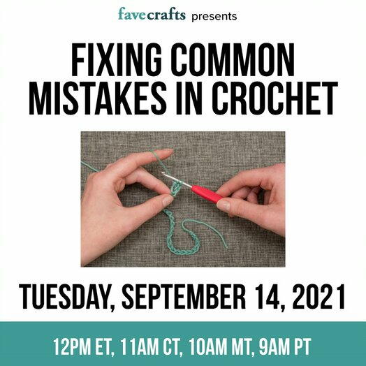 Fixing Common Crochet Mistakes with Marly Bird Fixing Common Crochet Mistakes with Marly Bird