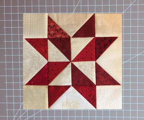 Easy Pinwheel Sawtooth Star Easy Pinwheel Sawtooth Star