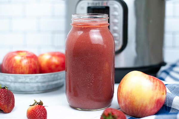 Strawberry Applesauce Recipe Strawberry Applesauce Recipe