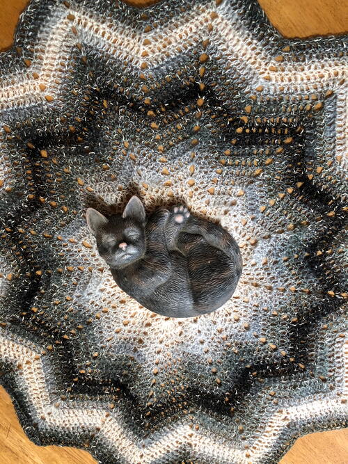 Gothic Crochet Center Piece Gothic Crochet Center Piece