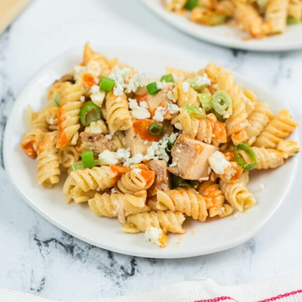 Buffalo Chicken Pasta Salad Buffalo Chicken Pasta Salad
