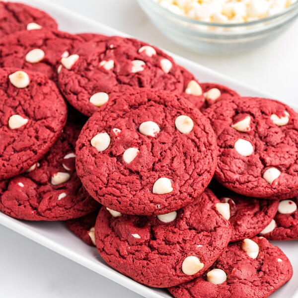 Red Velvet Cake Mix Cookies Red Velvet Cake Mix Cookies