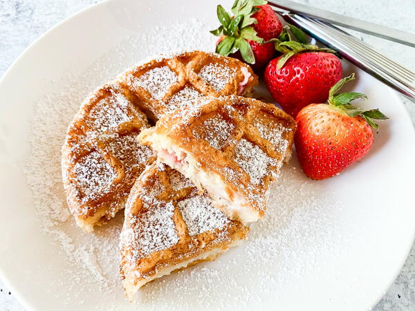 Sourdough Waffles Sourdough Waffles