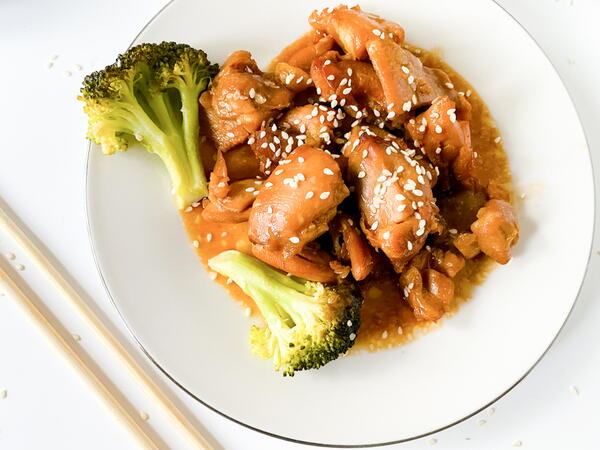 Slow Cooker Sesame Chicken Slow Cooker Sesame Chicken