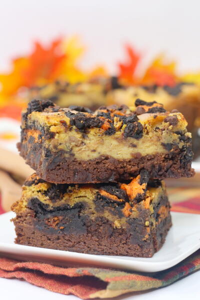 Pumpkin Oreo Bars Recipe Just Sinful