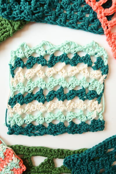 Broken Shell Stitch Broken Shell Stitch