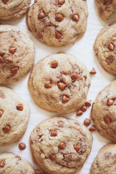 Snickerdoodle Cinnamon Chip Cookies Snickerdoodle Cinnamon Chip Cookies