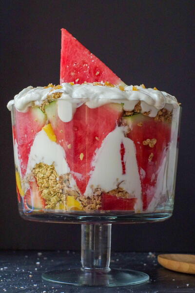 Watermelon Granola Trifle Watermelon Granola Trifle