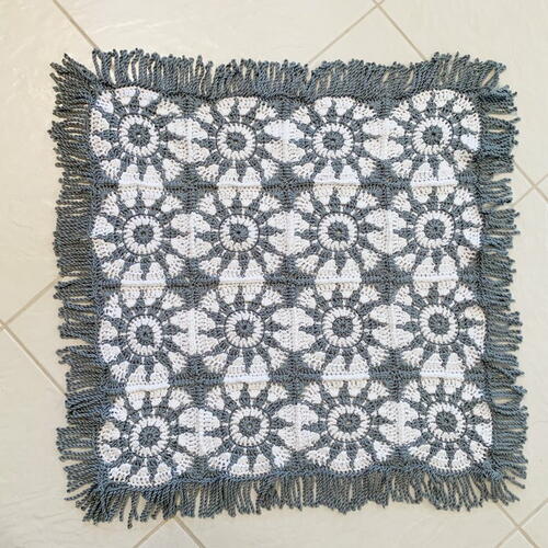 Owen Tapestry Crochet Baby Blanket With Fringe Free Pattern Owen Tapestry Crochet Baby Blanket With Fringe Free Pattern