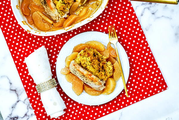 Baked Apple Stuffed Pork Chops Recipe Baked Apple Stuffed Pork Chops Recipe