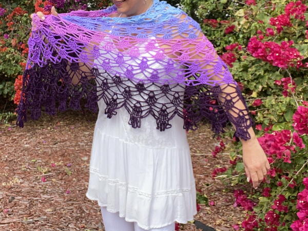 Infinite Friendship Crochet Shawl Infinite Friendship Crochet Shawl