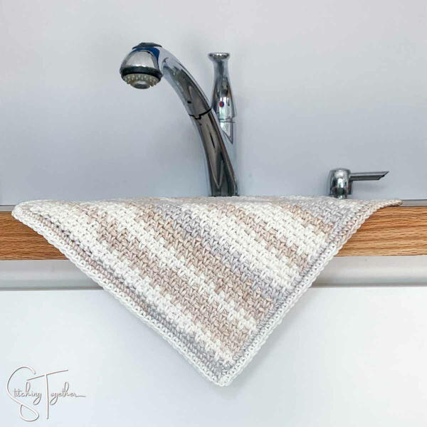 Mansfield Moss Stitch Dishcloth Mansfield Moss Stitch Dishcloth