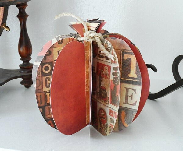 3D Paper Pumpkin 3D Paper Pumpkin
