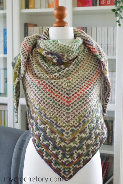 Namari Mosaic Shawl Namari Mosaic Shawl