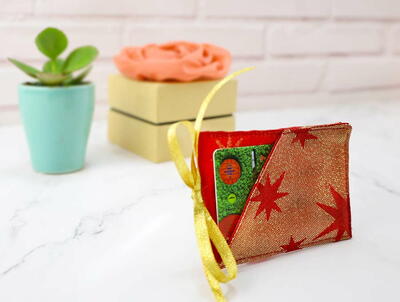 Christmas Gift Card Holder With Free Pattern