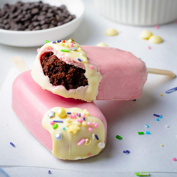 Brownie Cakesicles Brownie Cakesicles