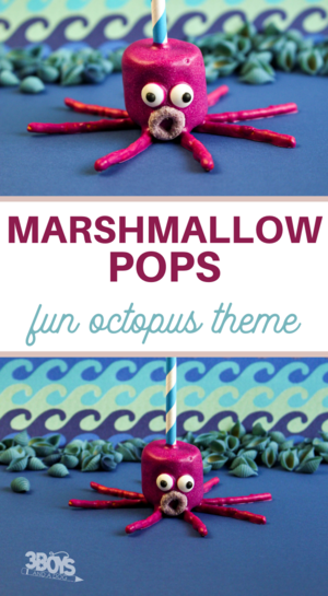 Fast And Easy Octopus Marshmallow Pops Recipe Fast And Easy Octopus Marshmallow Pops Recipe