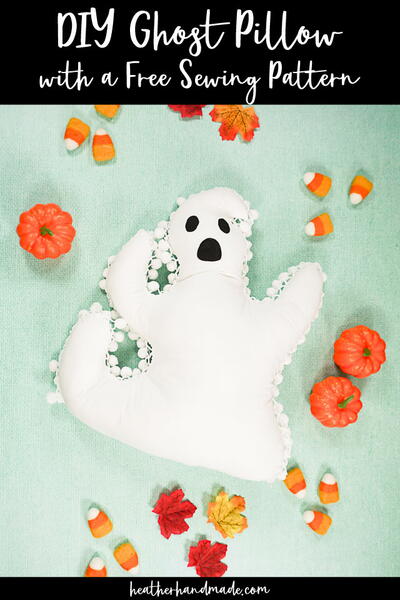 Diy Ghost Pillow Diy Ghost Pillow