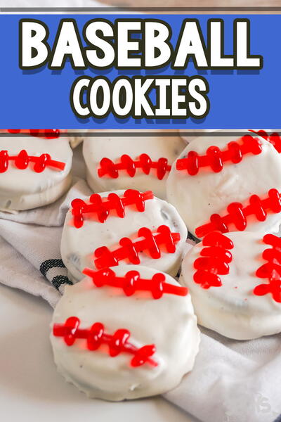 Fun Easy Baseball Cookies Recipe Fun & Easy Baseball Cookies Recipe