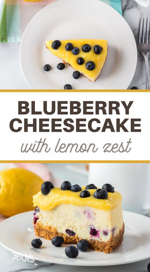 Delicious Instant Pot Lemon Blueberry Cheesecake Recipe Delicious Instant Pot Lemon Blueberry Cheesecake Recipe