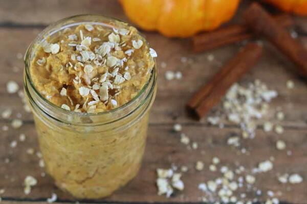 Pumpkin Spice Overnight Oats Pumpkin Spice Overnight Oats