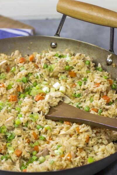 Easy Chicken Fried Rice Easy Chicken Fried Rice