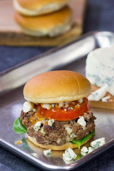 Buffalo Blue Cheese Burgers Buffalo Blue Cheese Burgers